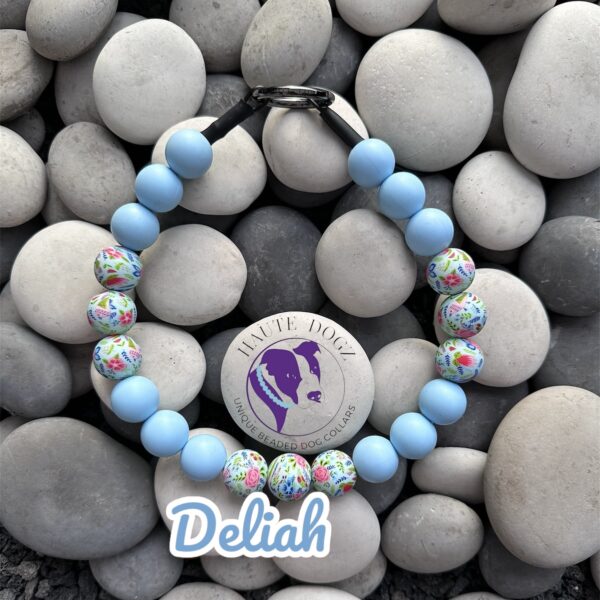 Delilah - Beaded Dog Collar