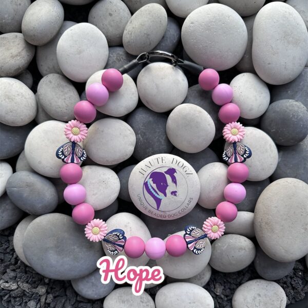 Hope - Beaded Dog Collar