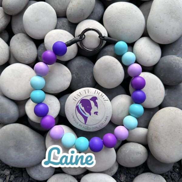 Laine - Beaded Dog Collar