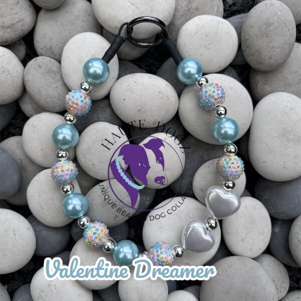 Valentine Dreamer - Beaded Dog Collar