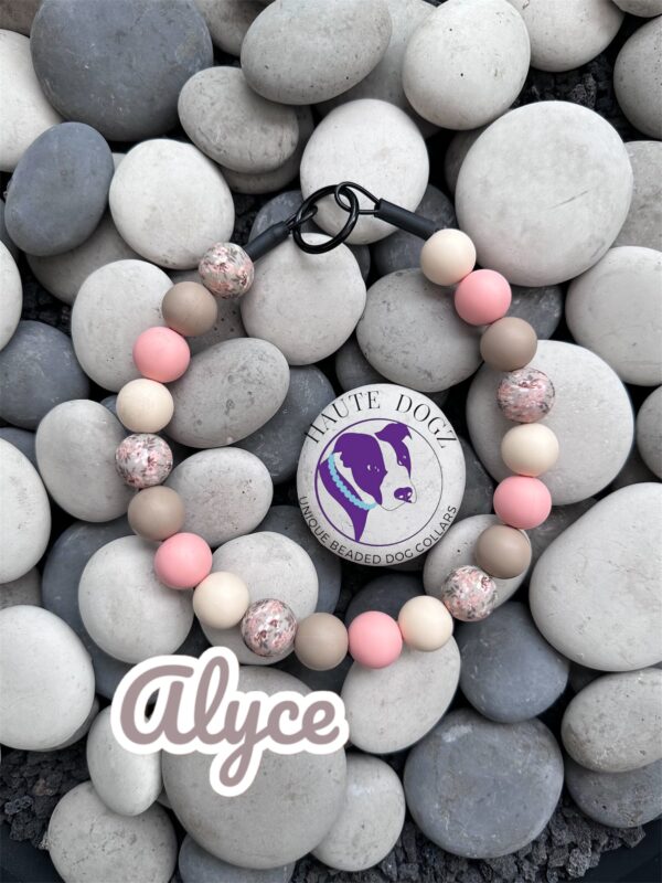 Alyce - Beaded Dog Collar