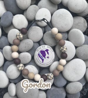 Gordon - Beaded Dog Collar