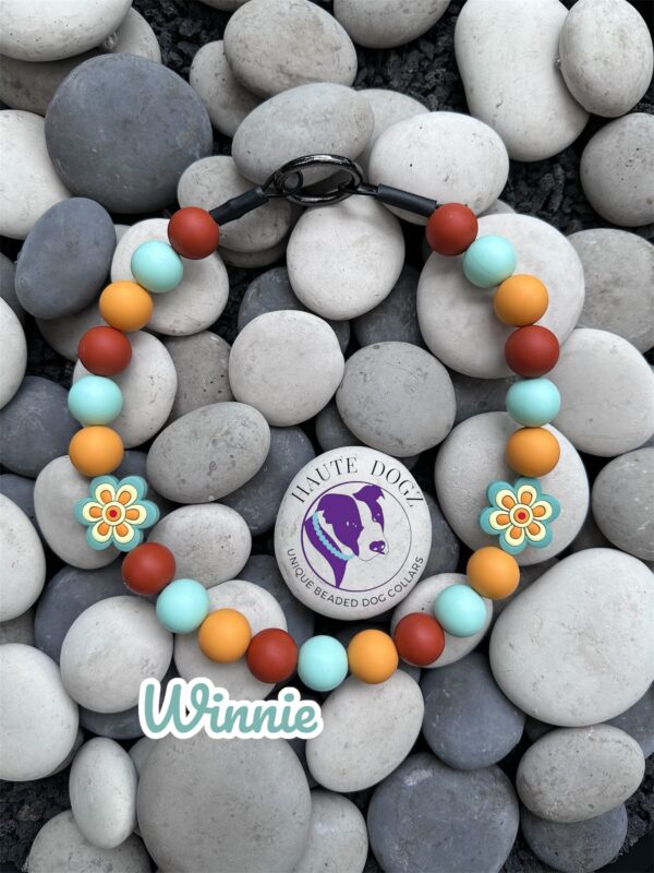 Winnie - Beaded Dog Collar