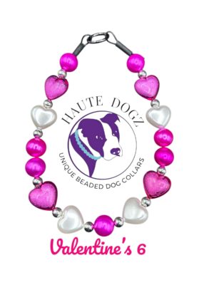 Valentine's Day 6 - Beaded Dog Collar