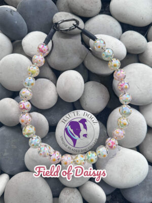Field of Daisies - Limited Edition Beaded Dog Collar