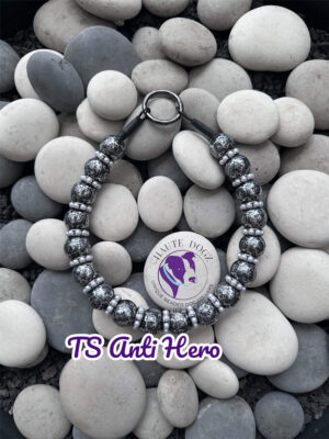 Anti Hero - Beaded Dog Collar