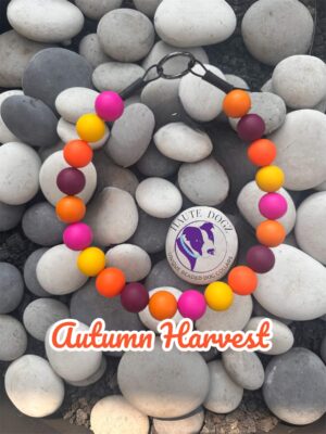 Autumn Harvest - Beaded Dog Collar